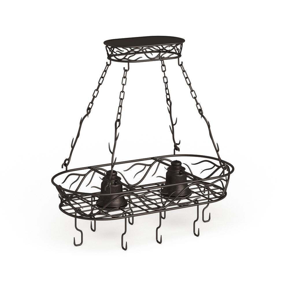Vine Inspired Hanging Pot Rack