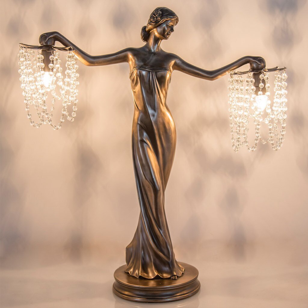 Art Deco Lady Lamps
