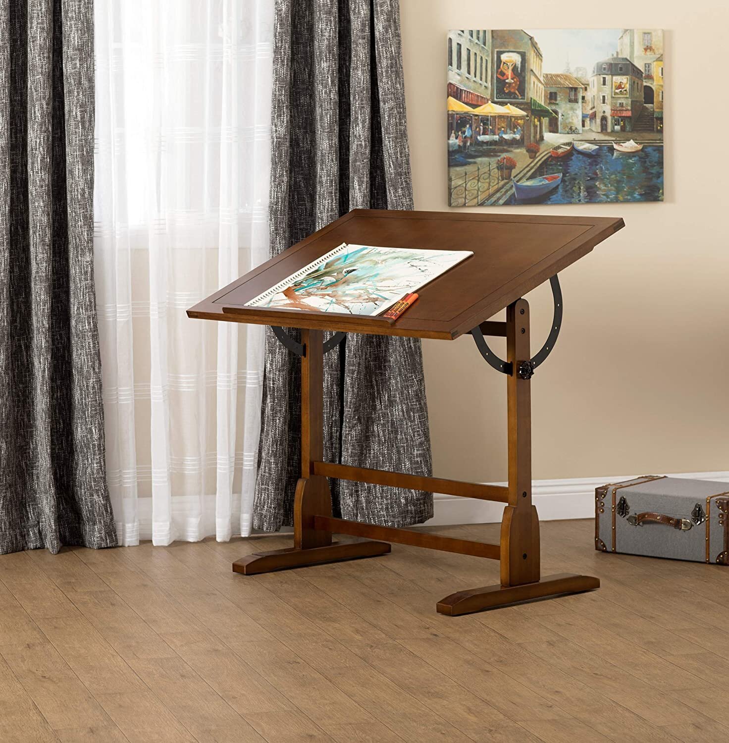 Vintage Drafting Table For Sale 