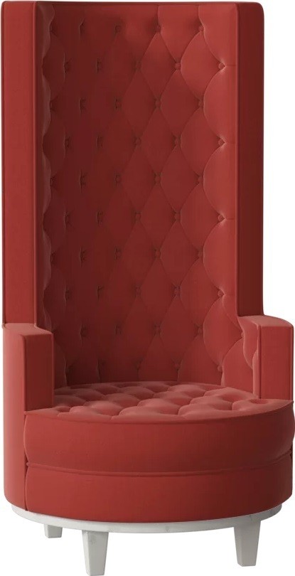 Vintage Inspired Round Wingback