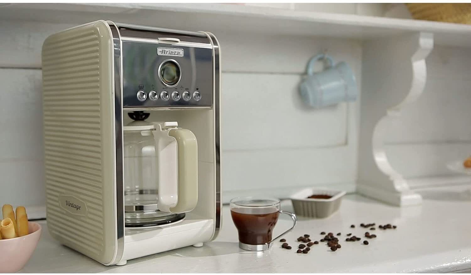 Vintage Programmable Countertop Coffee Maker