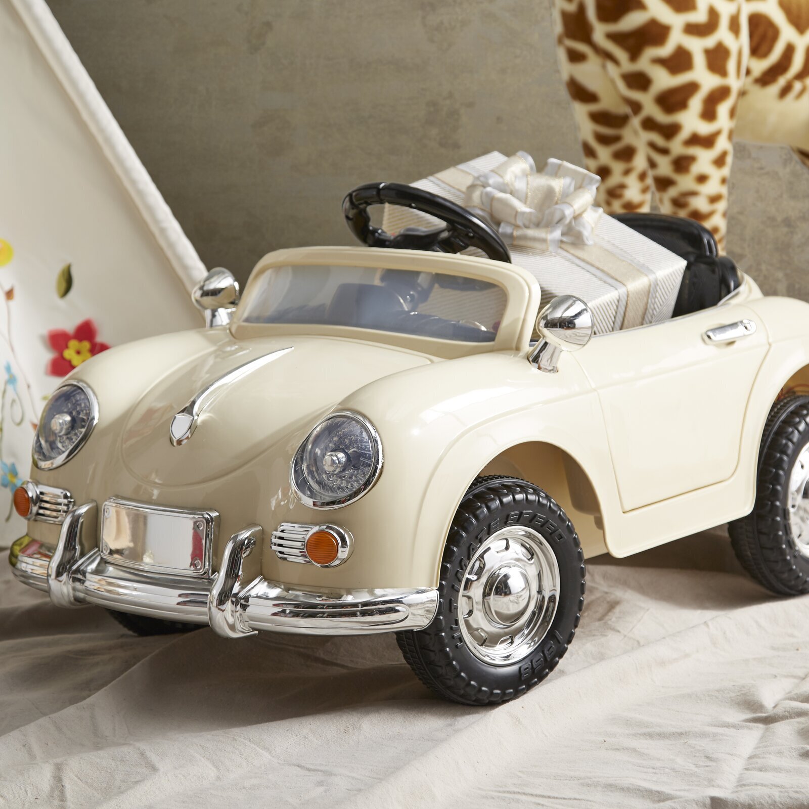 Vintage Style Power Wheels Car