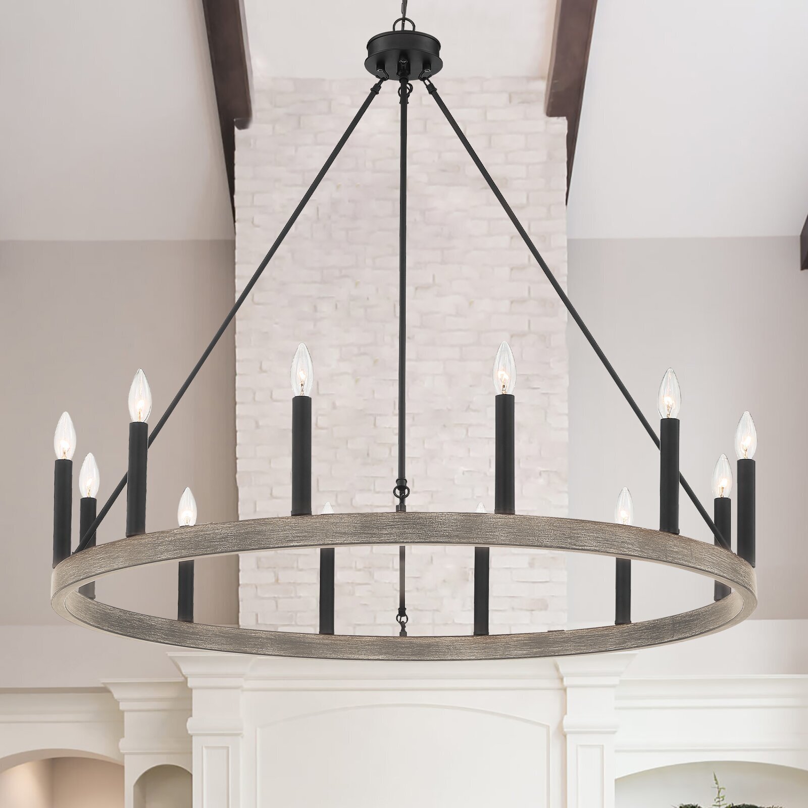 Wagon Chandelier