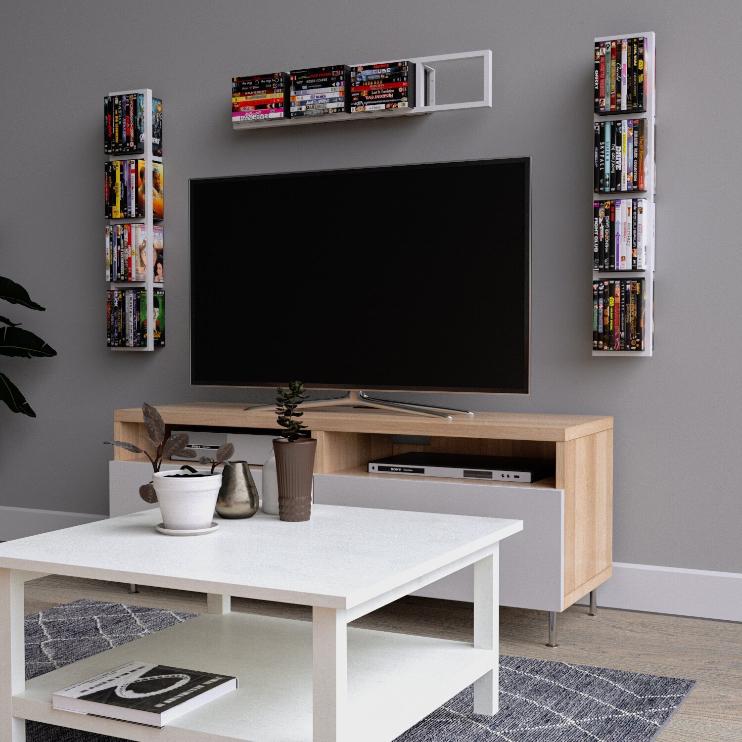 Wall Mounted CD Storage Solution