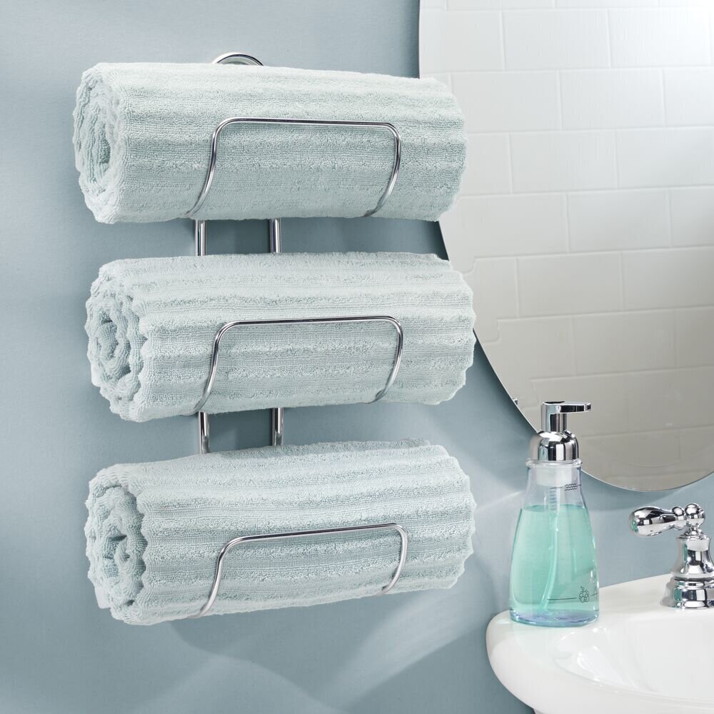Wall Mounted Small Metal Towel Rail 