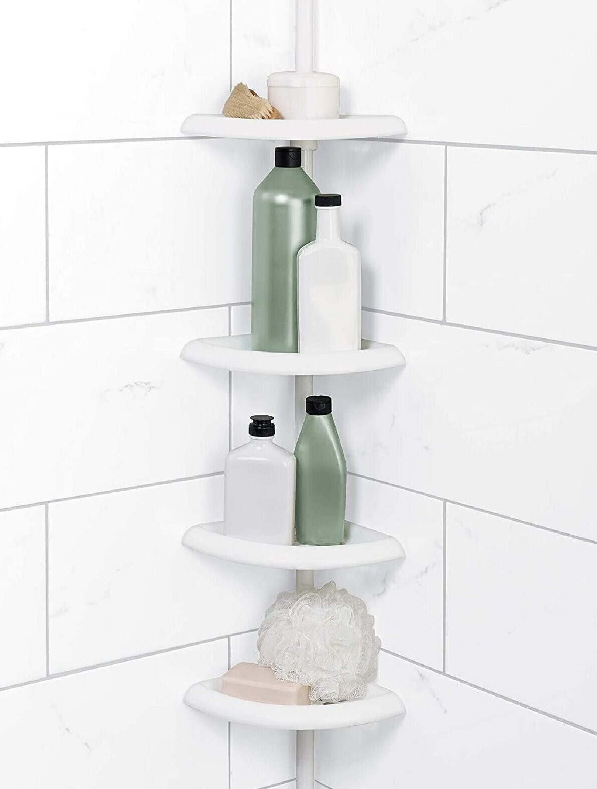 Plastic Corner Shower Caddy