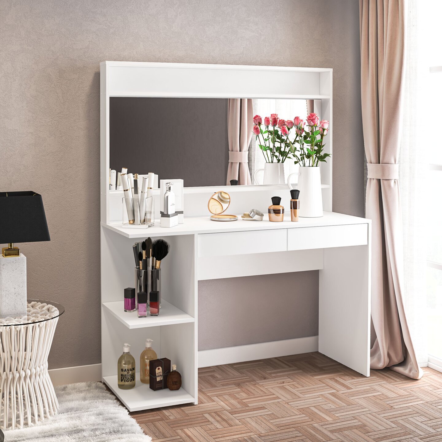 Wide Vanity for Makeup
