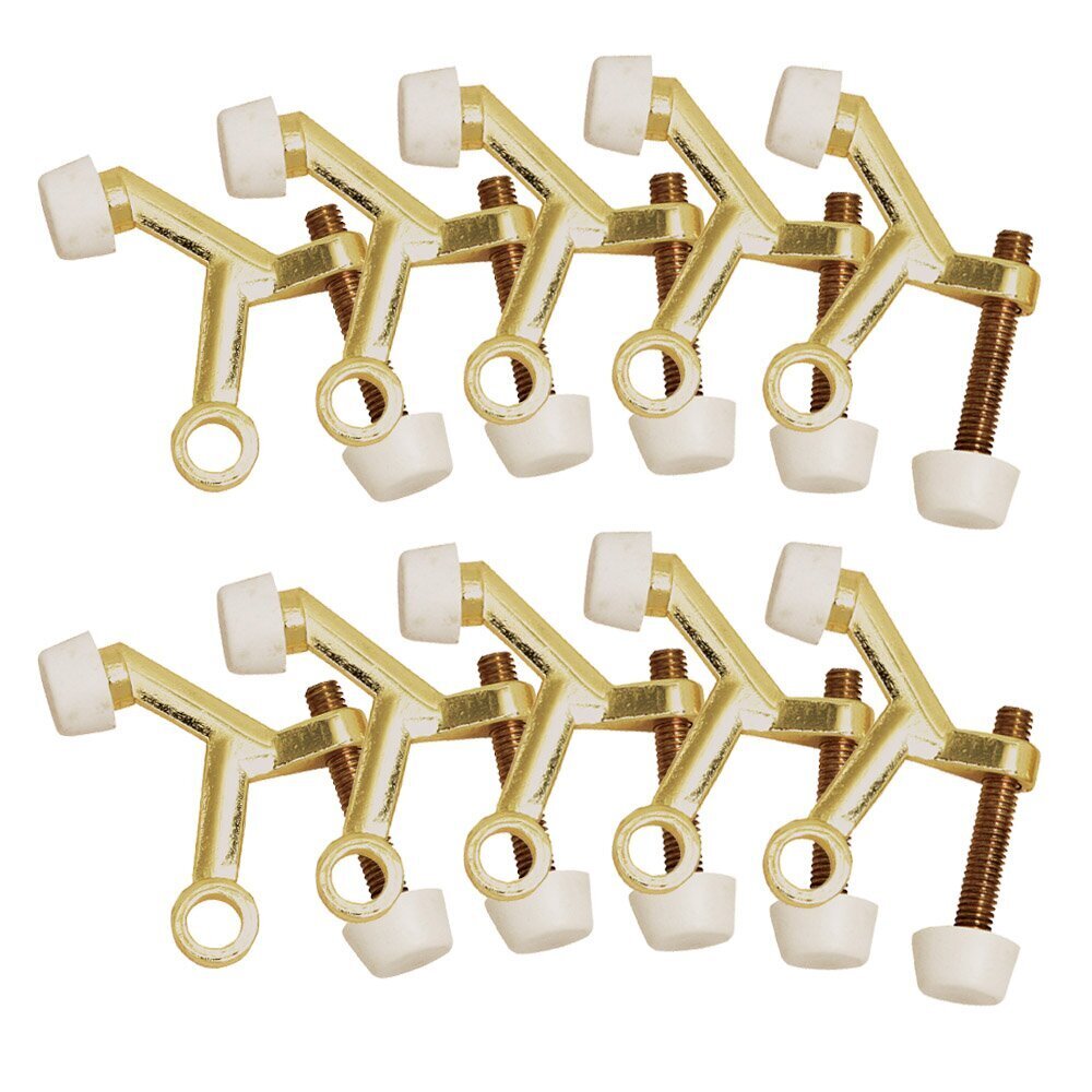 Zinc Dual Bumper Hinge Pin Door Stopper