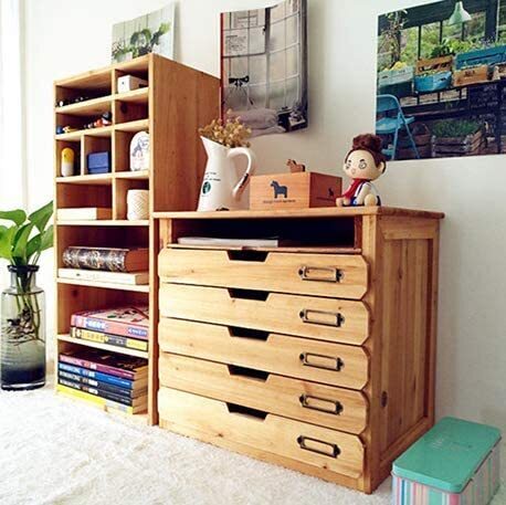 A Decorative File Cabinet