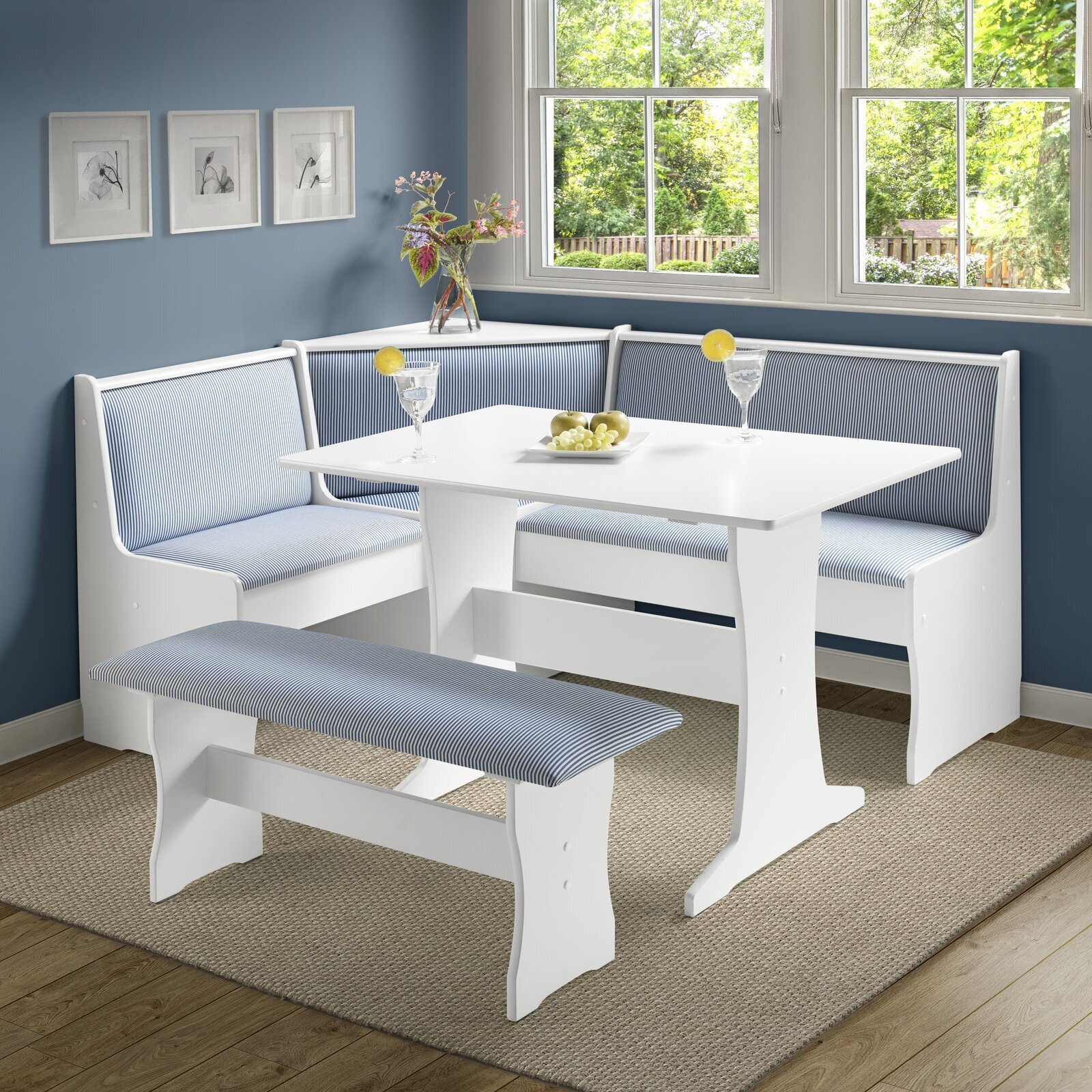 Coastal Small Corner Breakfast Nook
