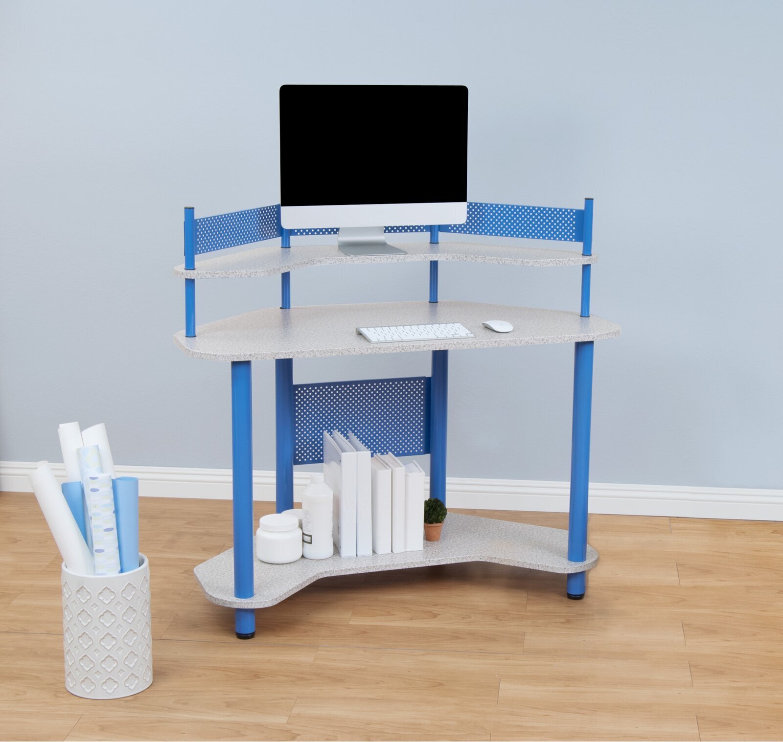 Compact Corner Computer Desk