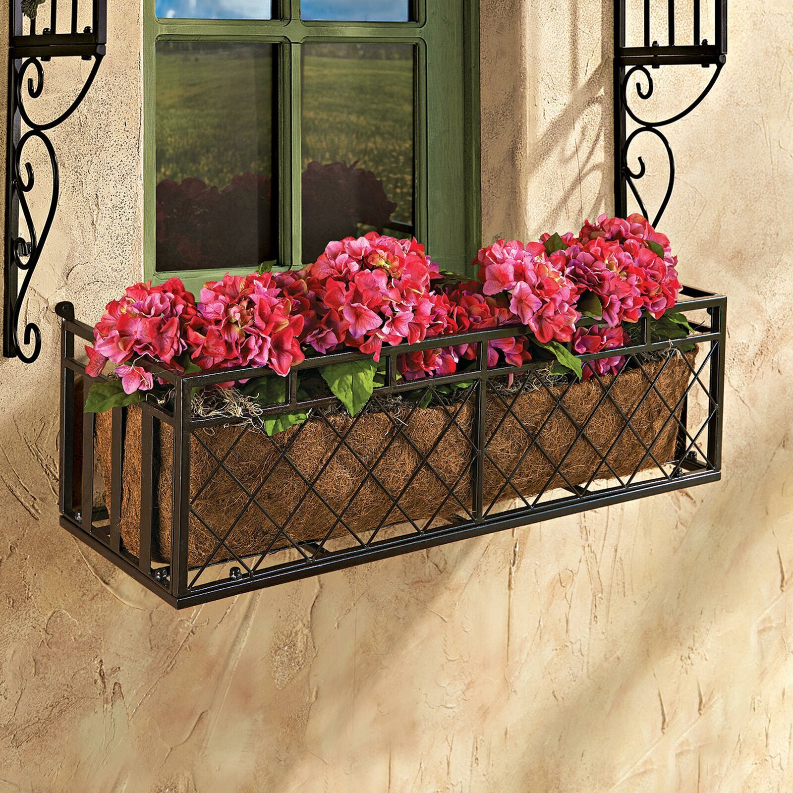 Criss Cross Window Box