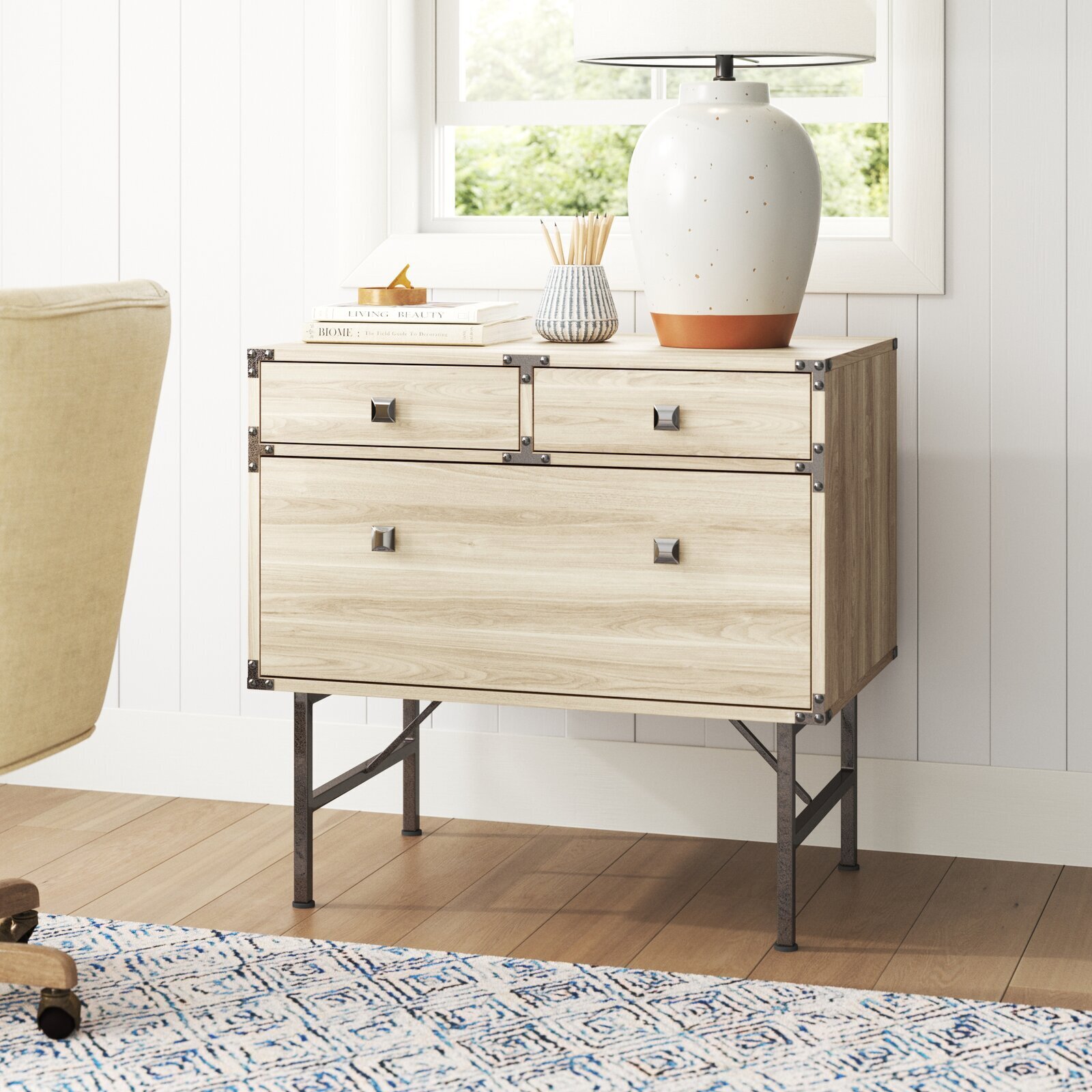 Elevated Cool File Cabinet