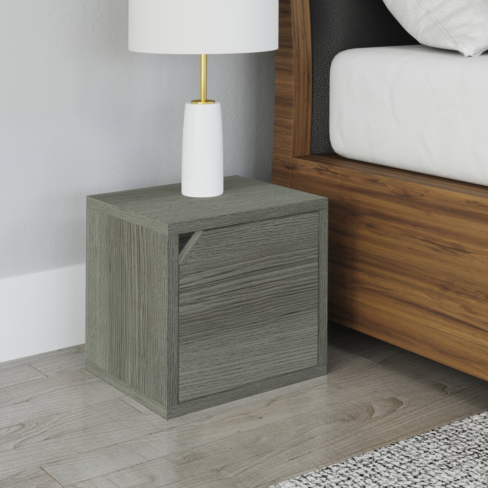 Extra Small Bookcase with Door