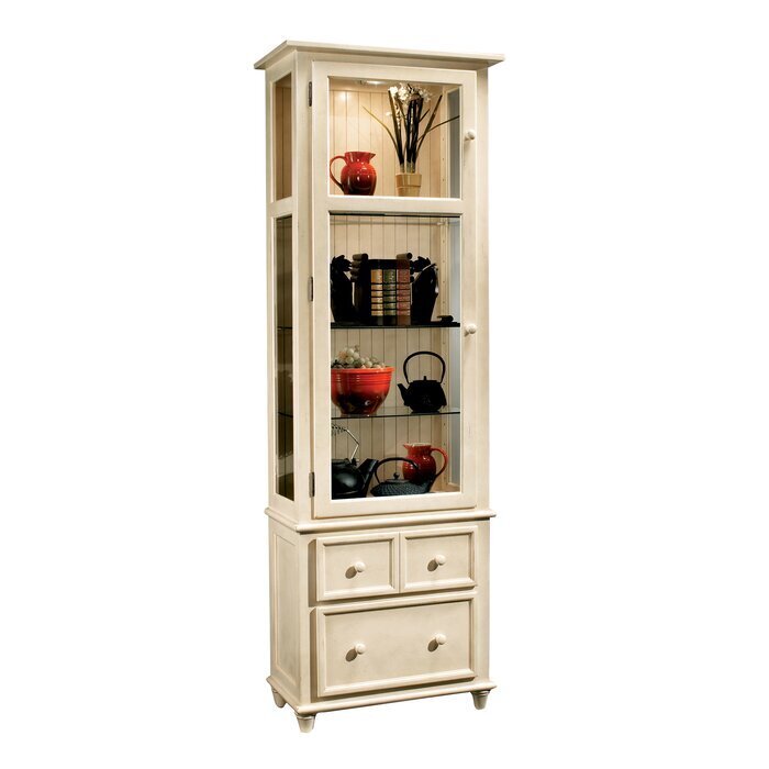 Farmhouse Narrow China Cabinet