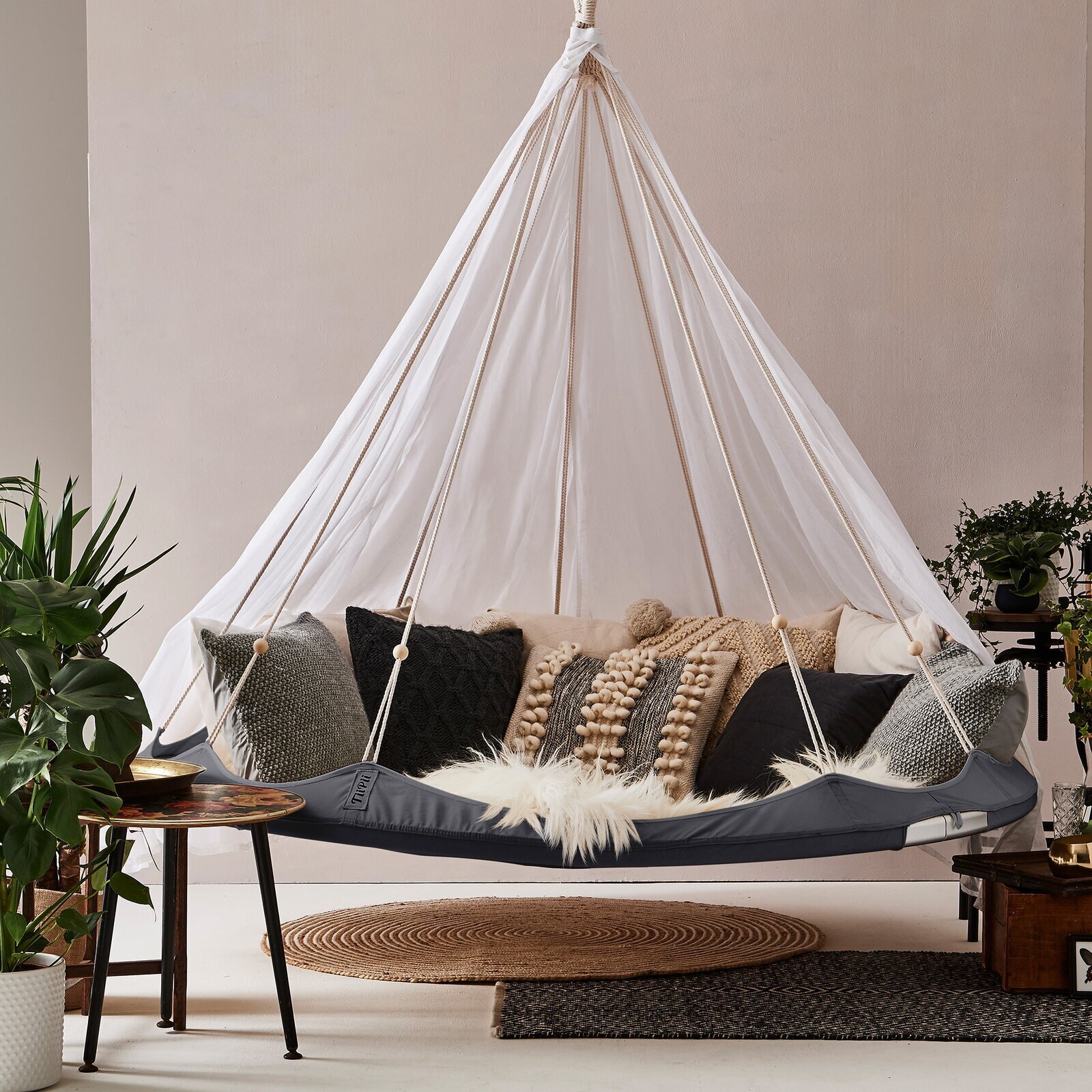 Four Person Indoor Swing Couch