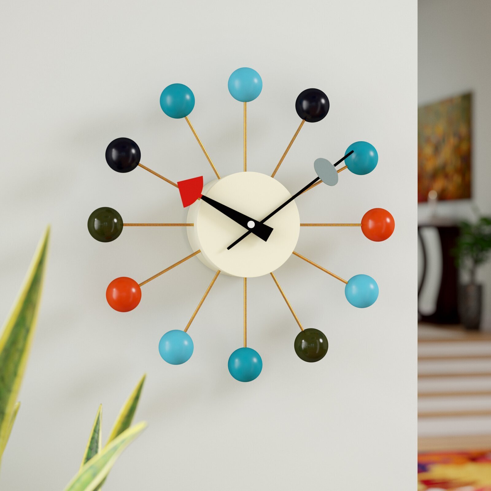 Funky Ball Wall Clock 
