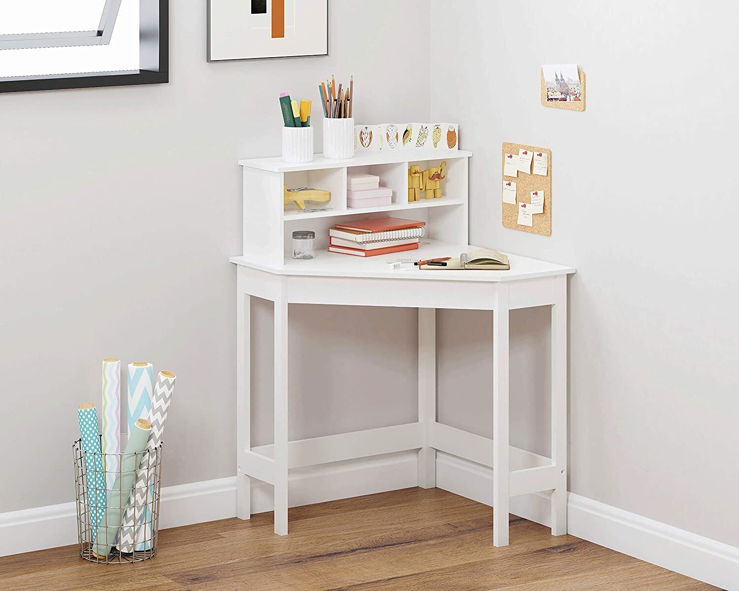 Kids’ Corner Desk with Cubbies