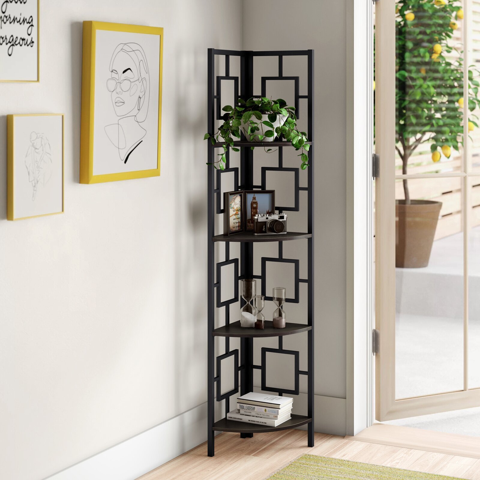 Latticed Shelf