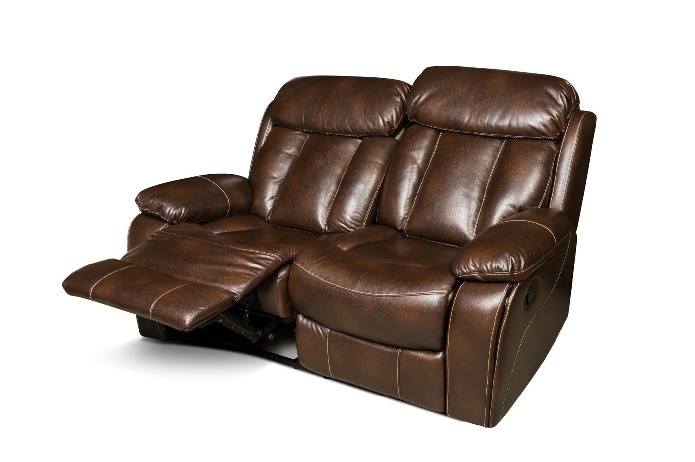 Leather recliner