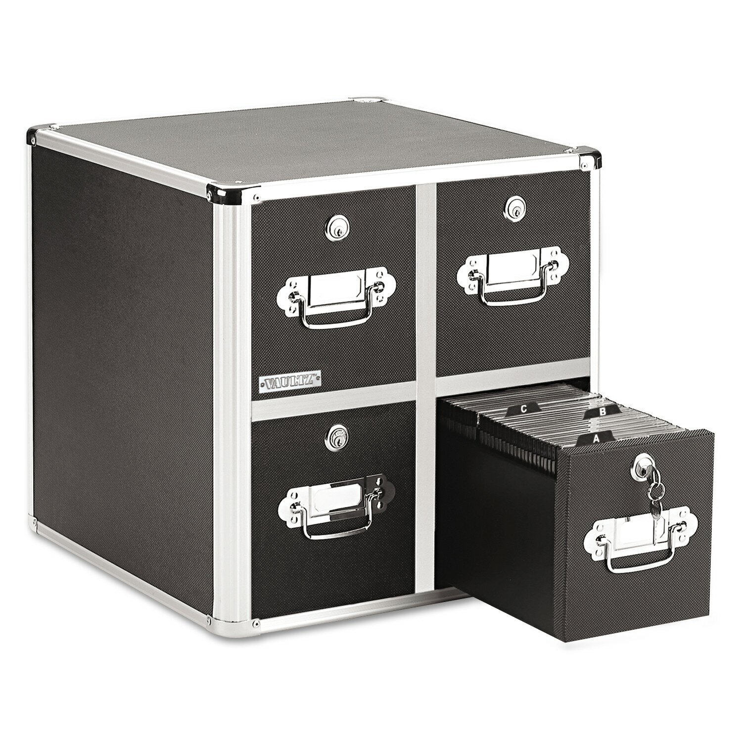 Library style Compact Disc Storage