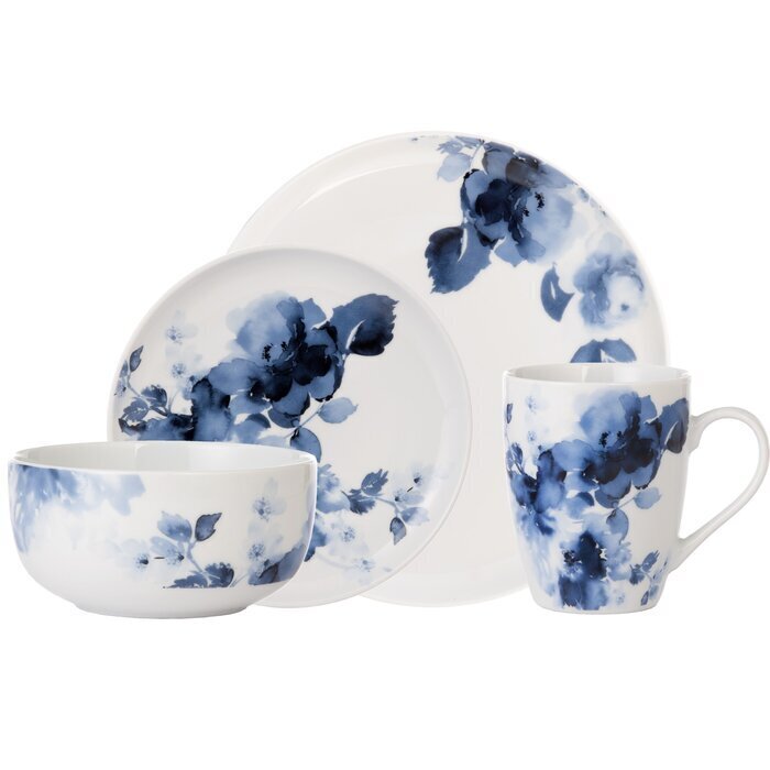 Minimalist Blue Dinnerware