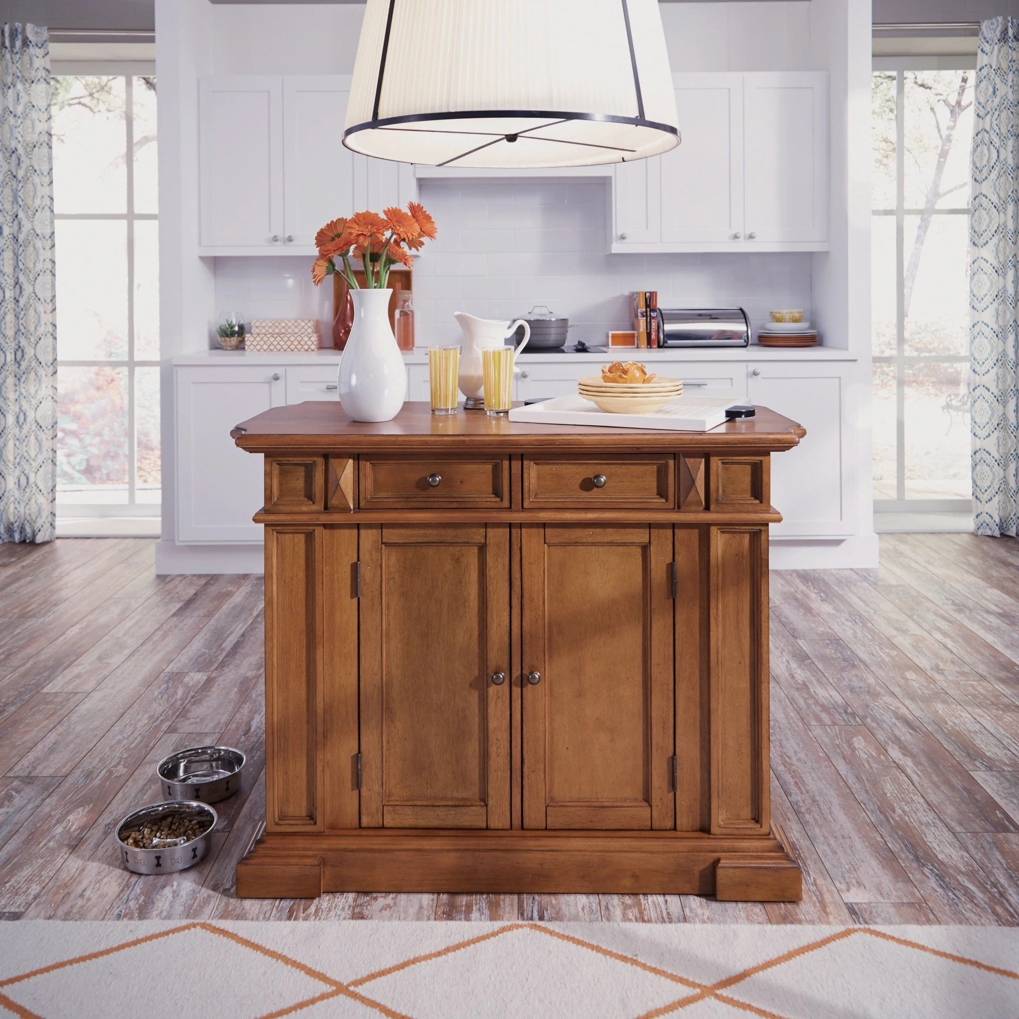 Small Kitchen Island with Leaf