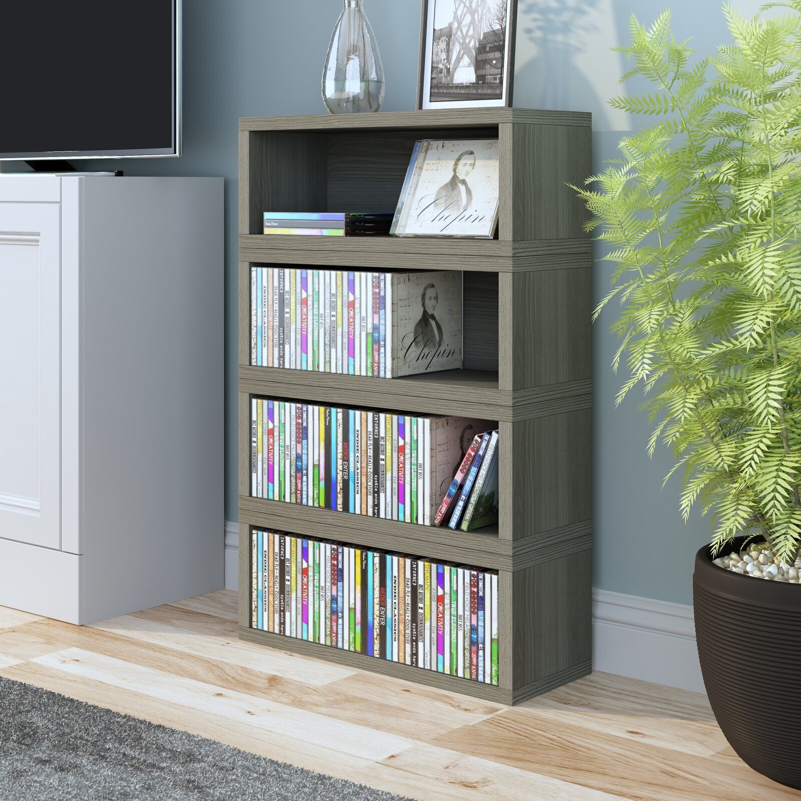 Stackable CD Storage Solution