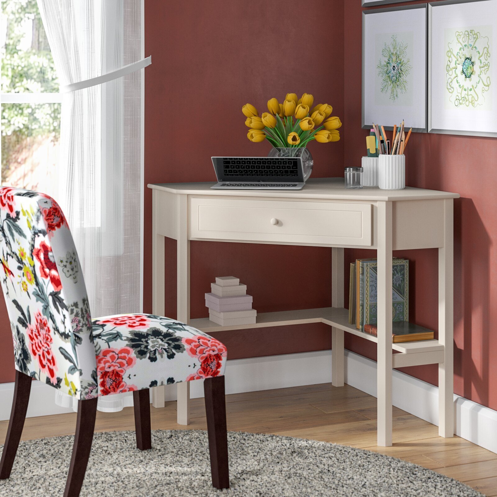 Stylish Corner Desk