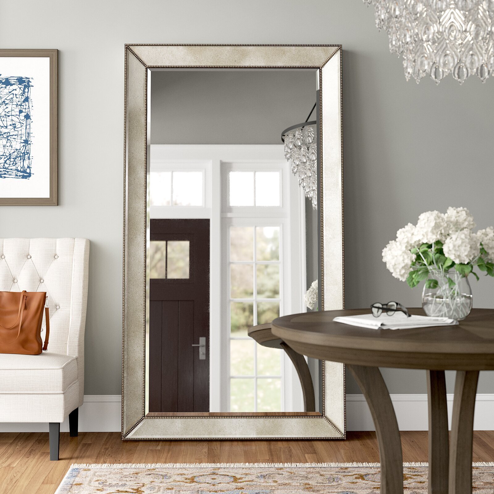 Oversized Floor Mirror