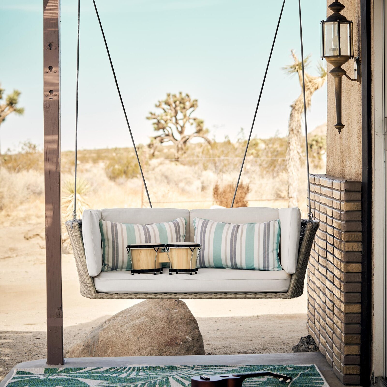 Two Person Hanging Sofa Swing
