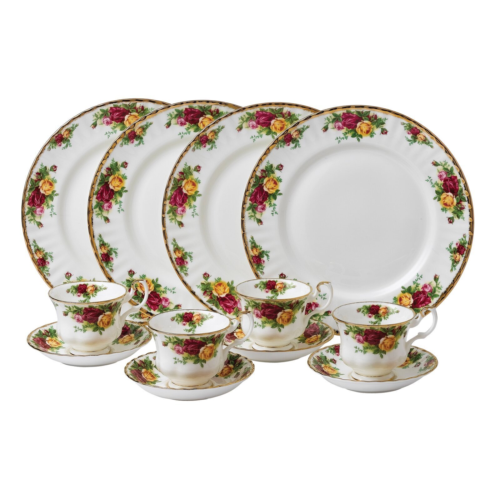 Vintage Rose Dinner Set