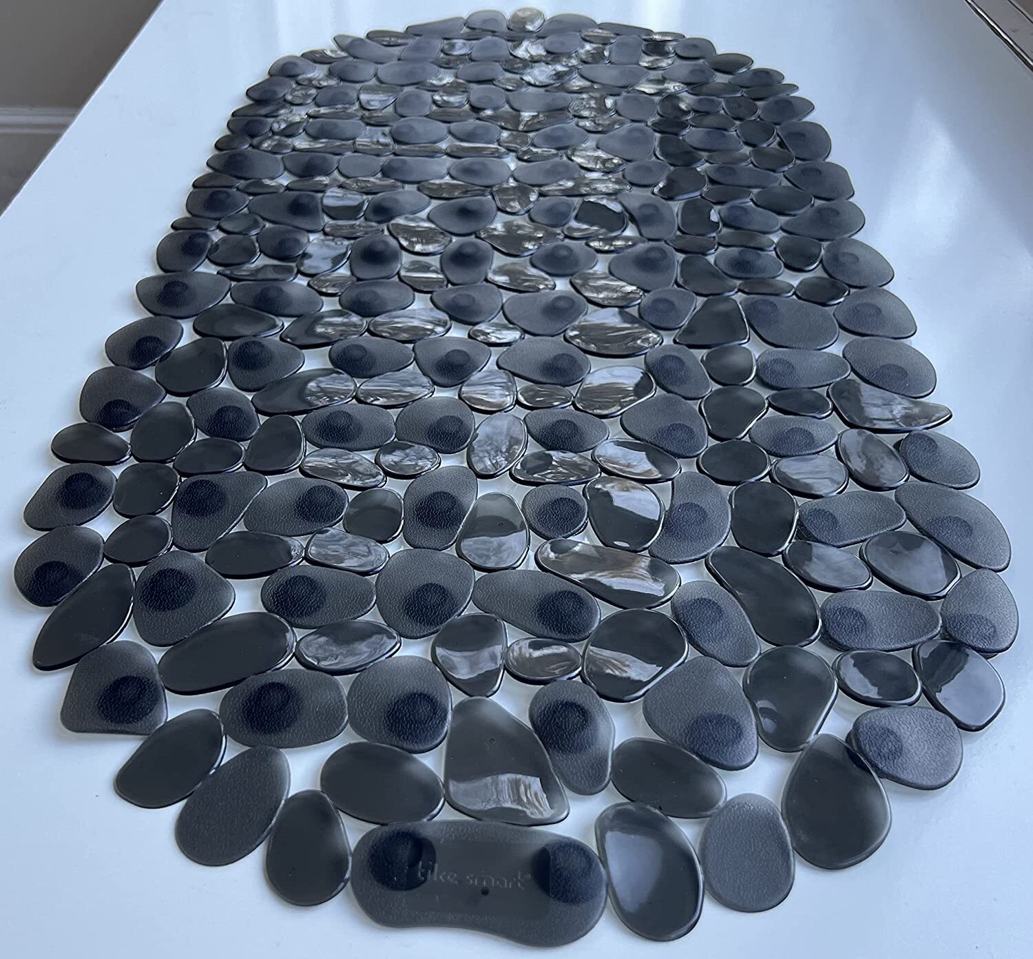 Oval River Rock Shower Mat