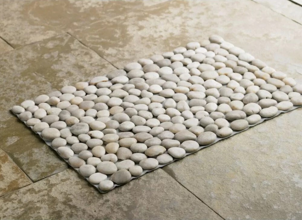 Pebble Stone Bath/Showermat