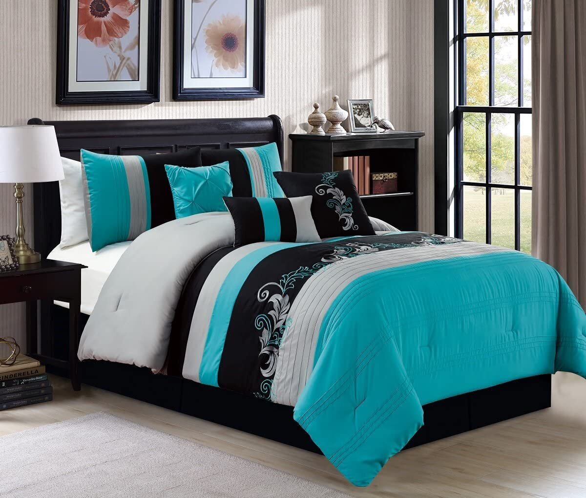 7 Piece Microfiber Bedding Set