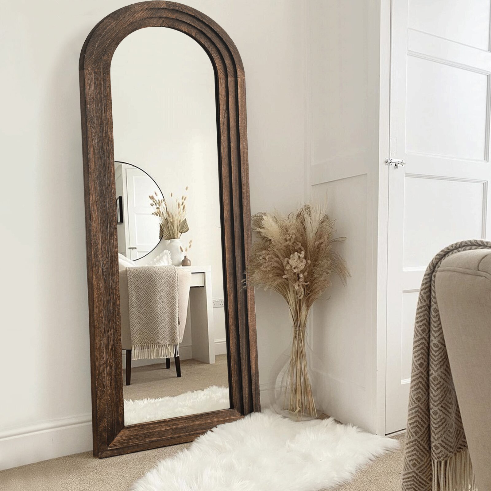 Arched Panel Mirror