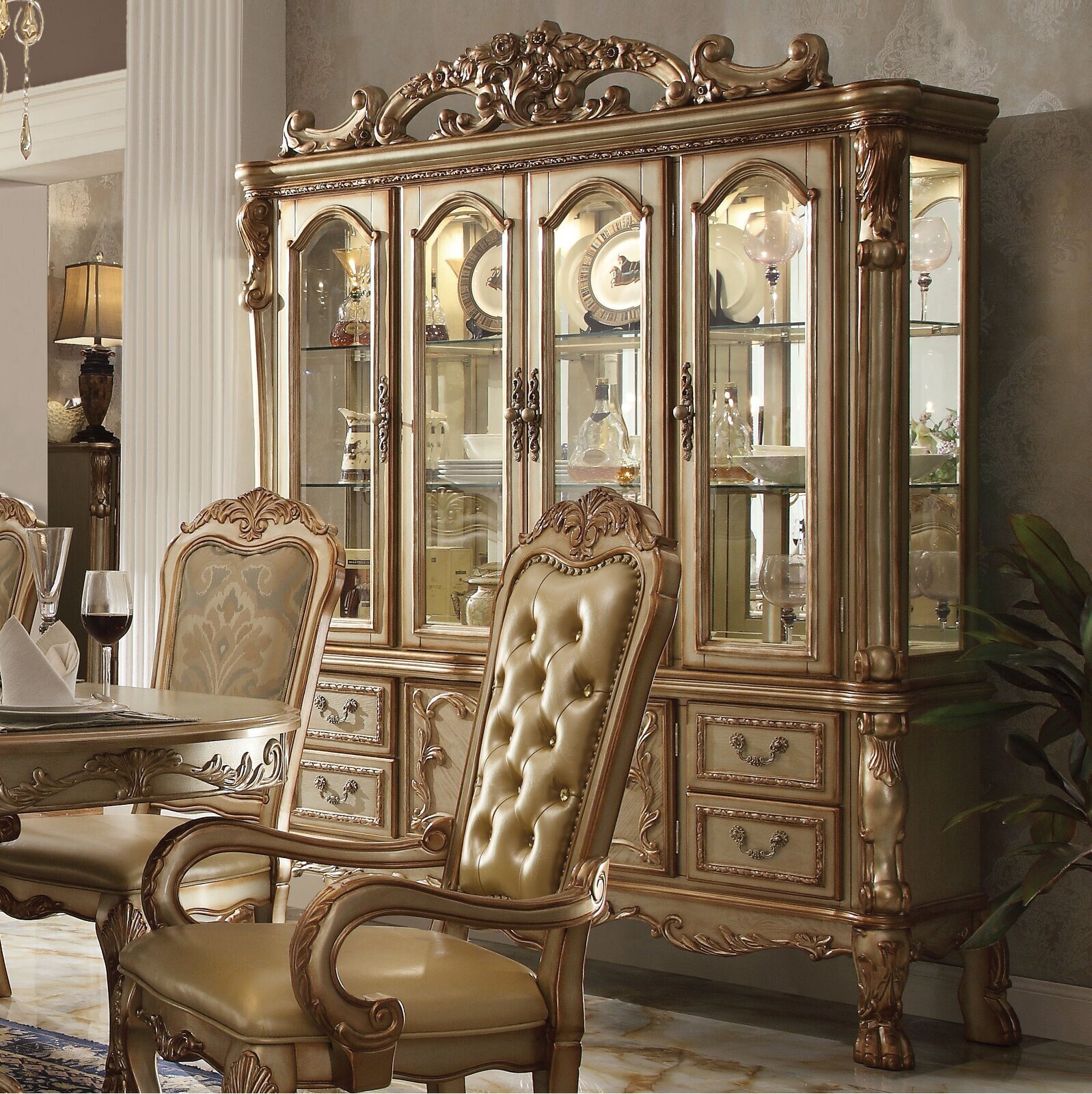 Baroque China Cabinet