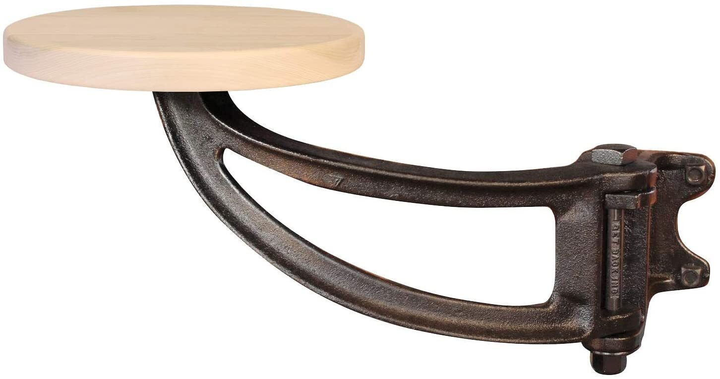 Cast Iron Stool Base With Swing Out Seat