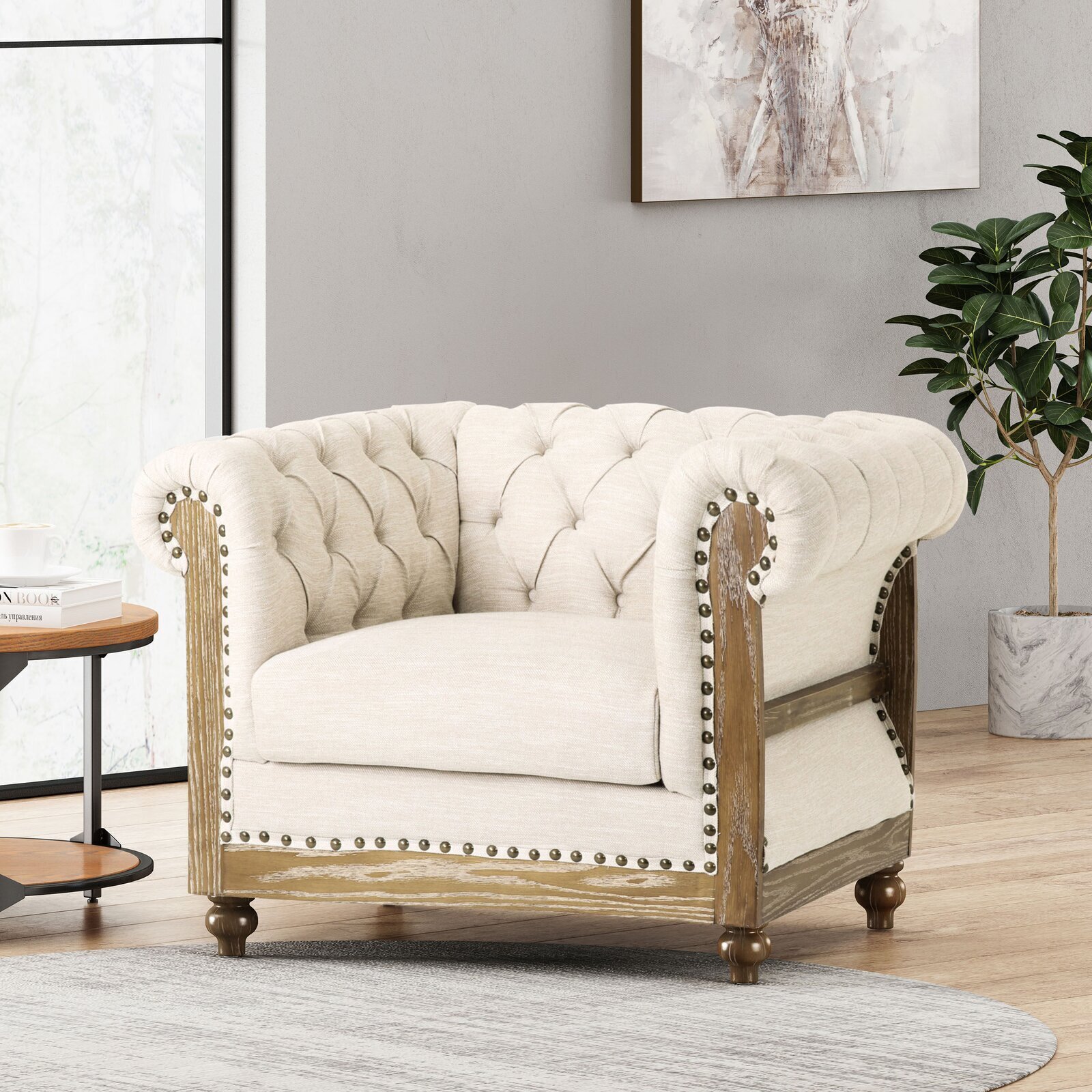 Chesterfield English Arm Chair