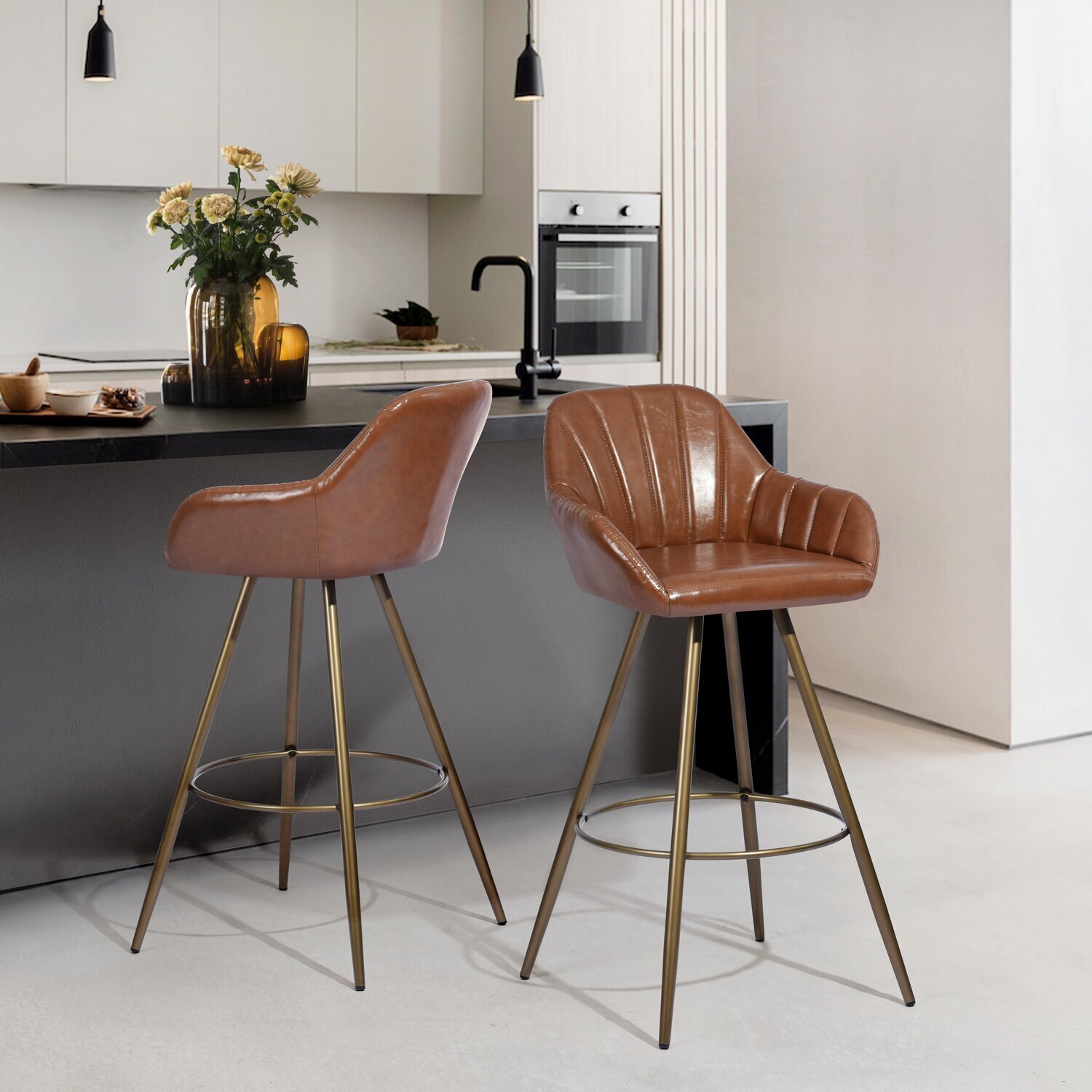 Chic Mid Century Modern Bar Seat