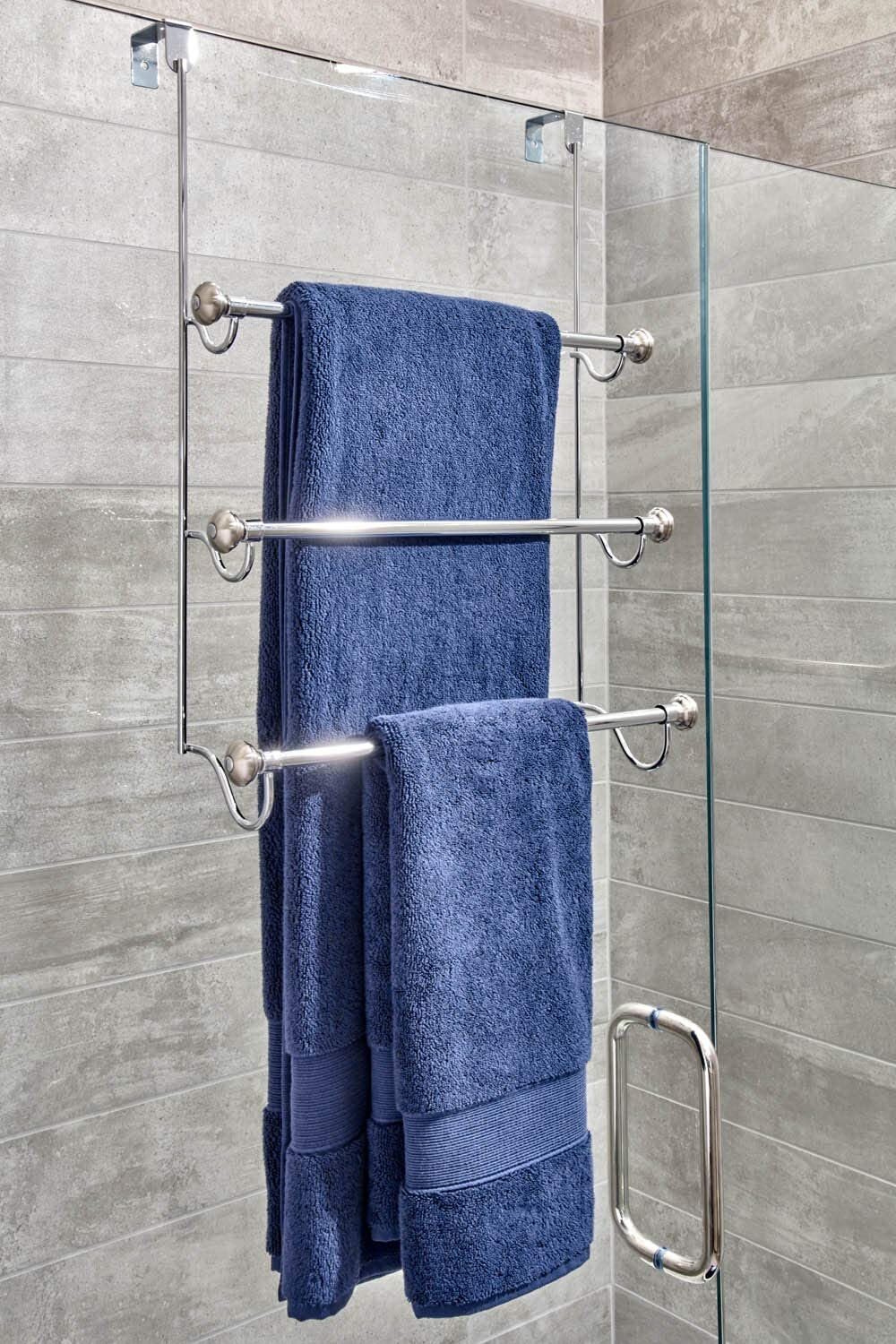 Over Shower Door Towel Rack