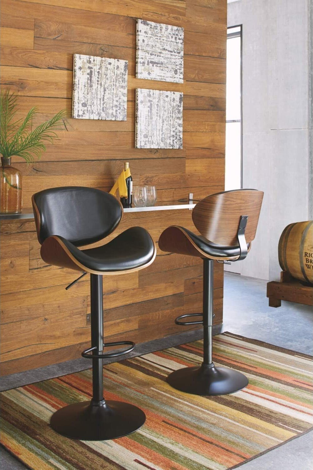 Classic Mid Century Modern Bar Stools