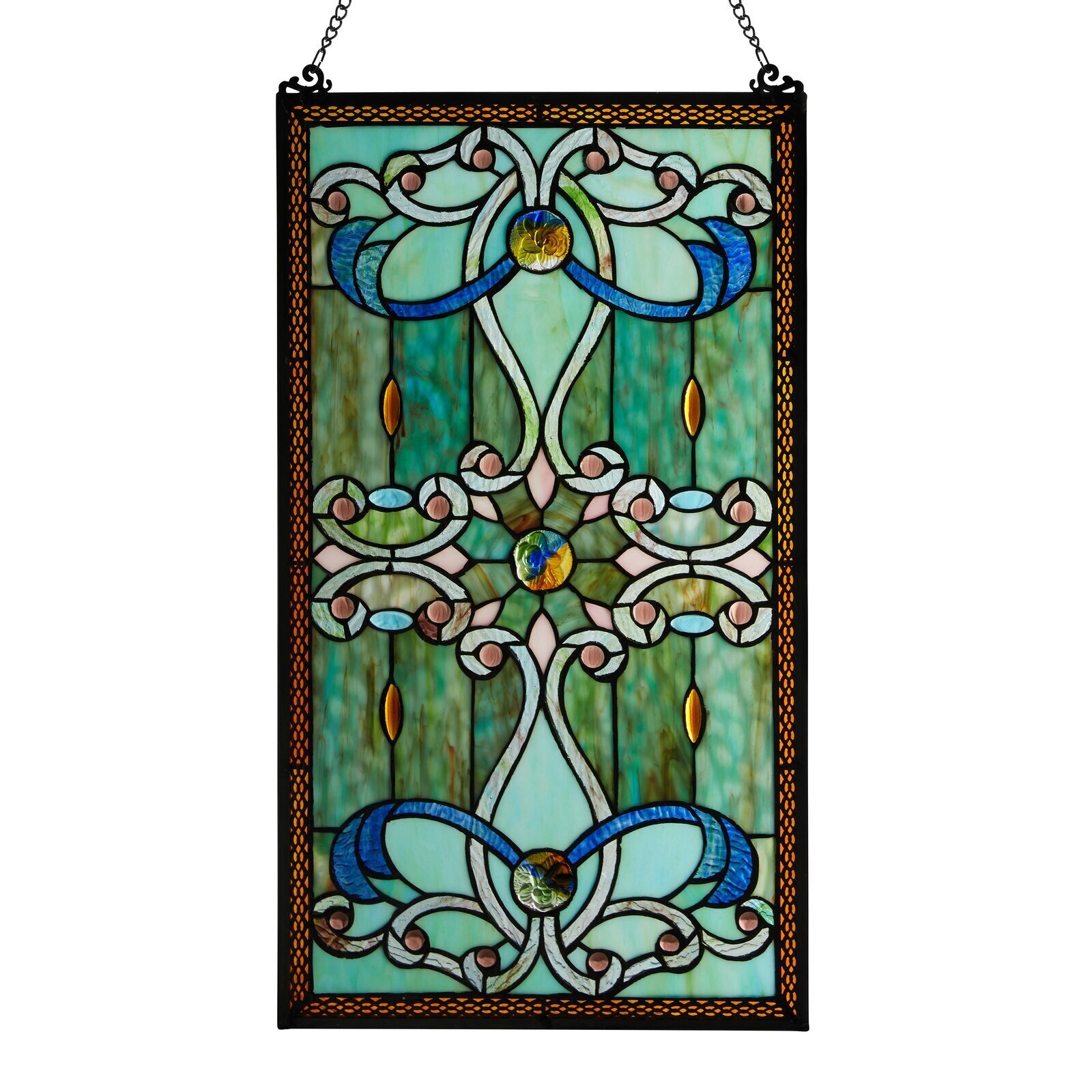 Floral Window Panel