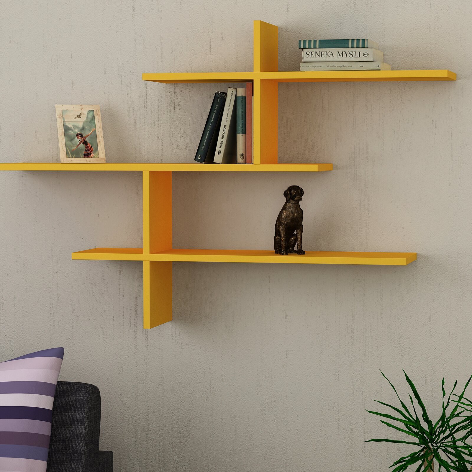 Geometric Wall Shelves