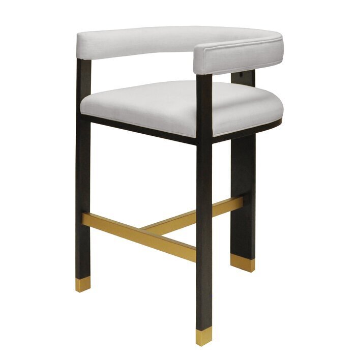 Glamorous Mid Century Modern Bar Stool