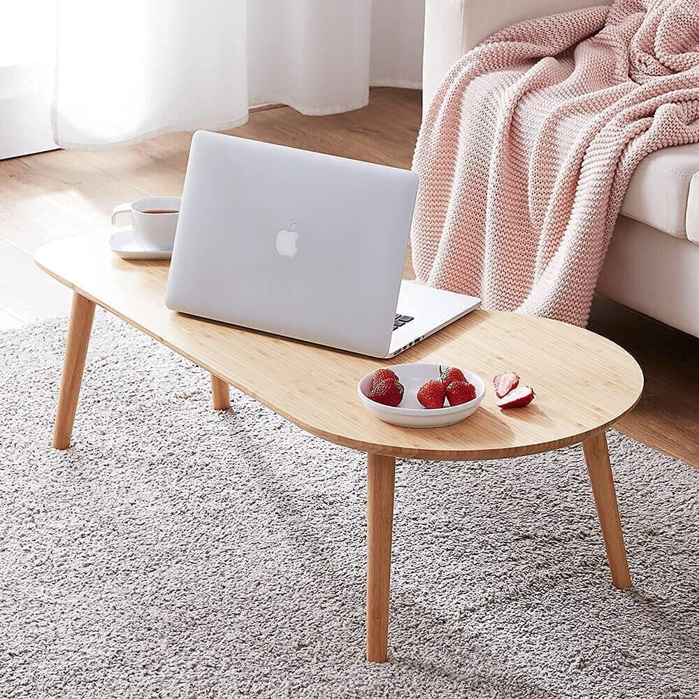 Low Bamboo Coffee Table 