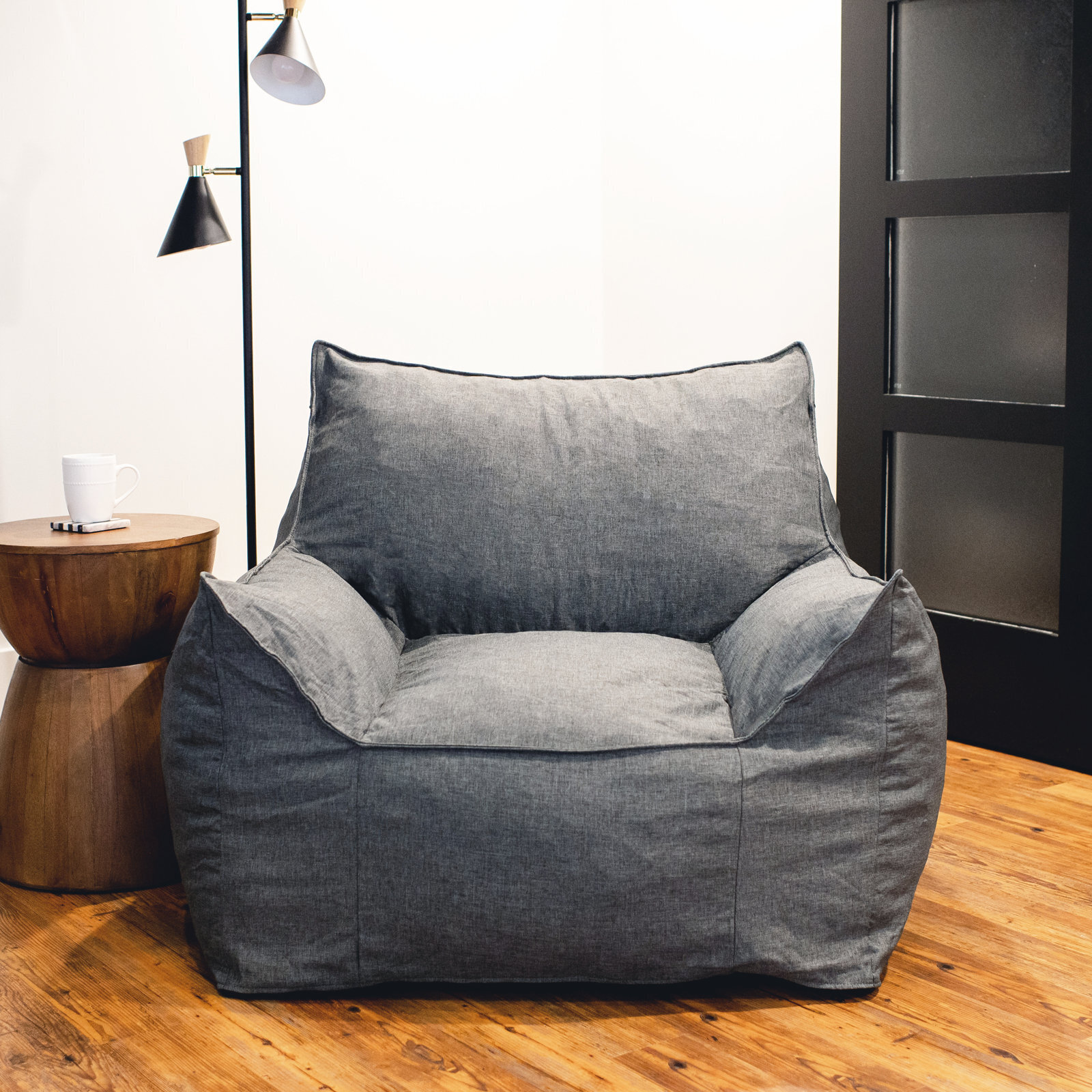 Luxury Bean Bag Chair with Arms