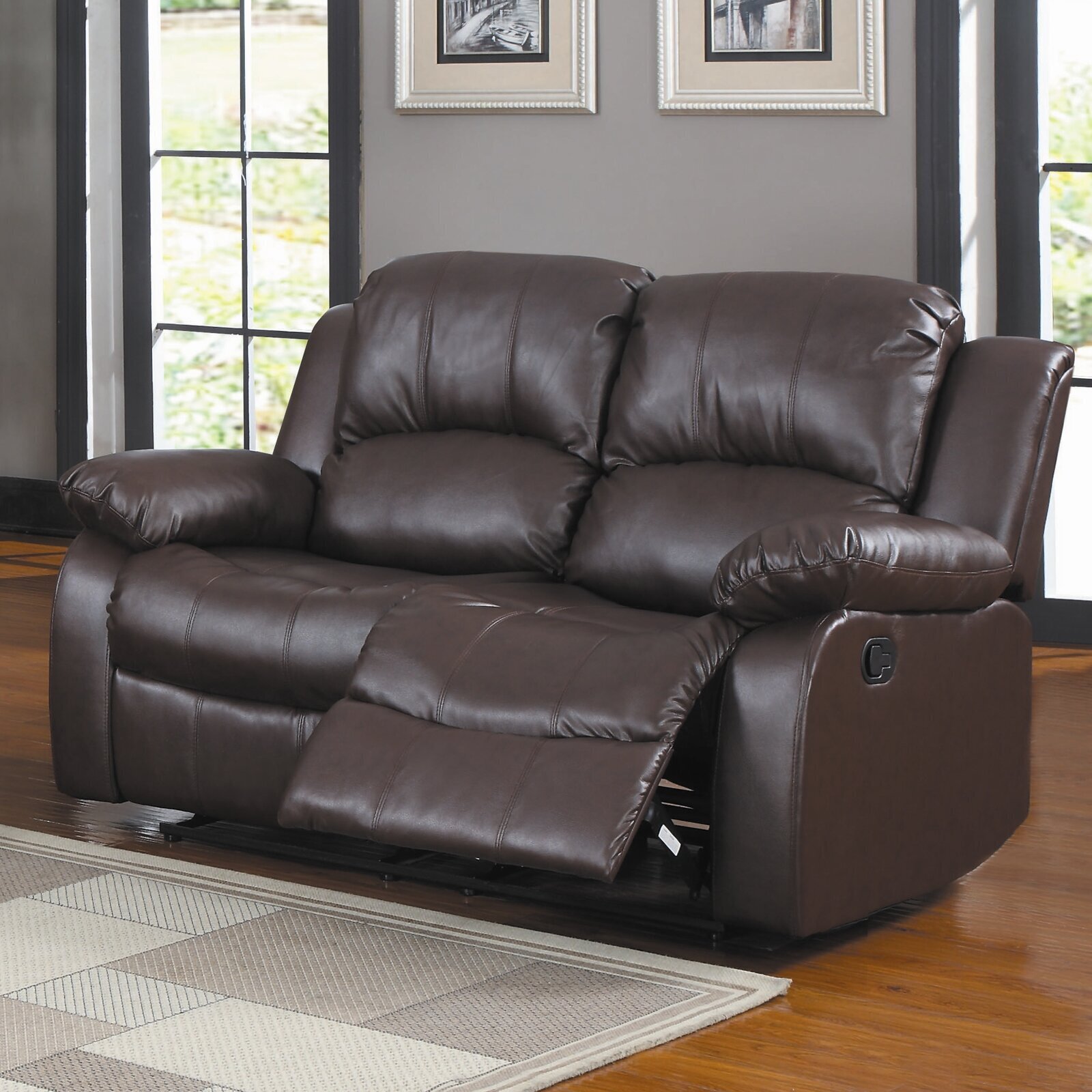 Matte Small Recliner Sofa