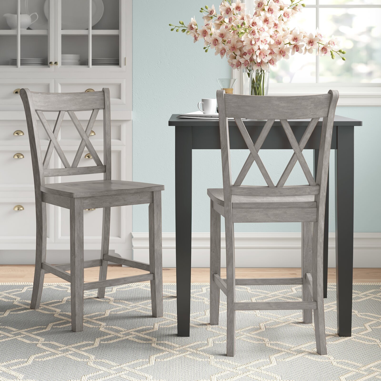 Modern Bistro Counter Stools