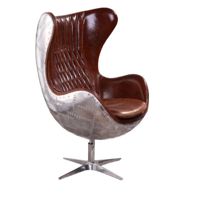 Modern High Back Egg Chair